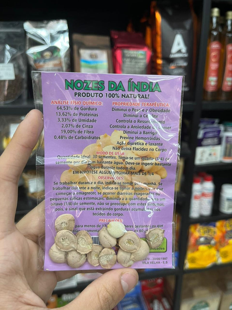 NOZ DA INDIA COM 12 UNIDADES