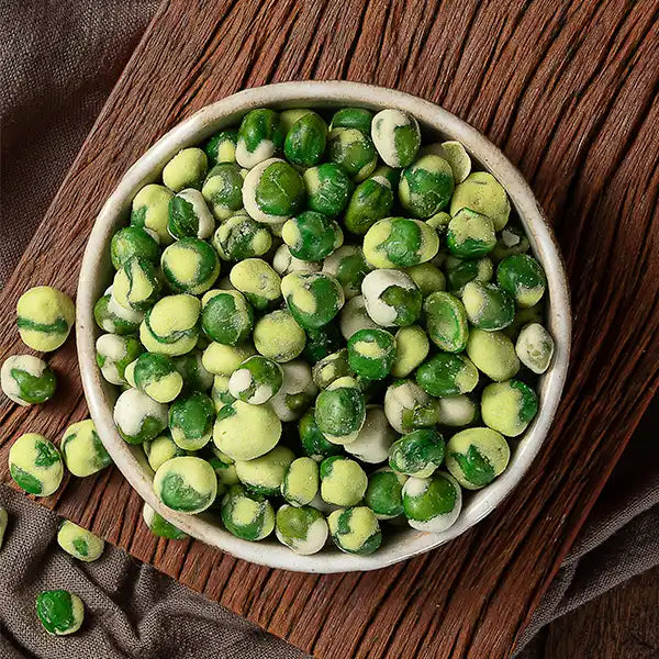 ERVILHA TORRADA COM WASABI
